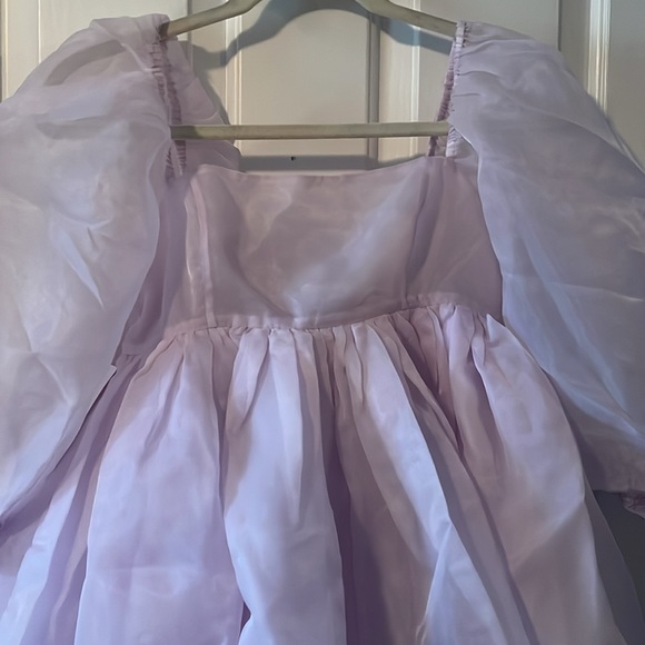 Selkie Thunder Cloud Puff Mini Dress - Picture 3 of 9